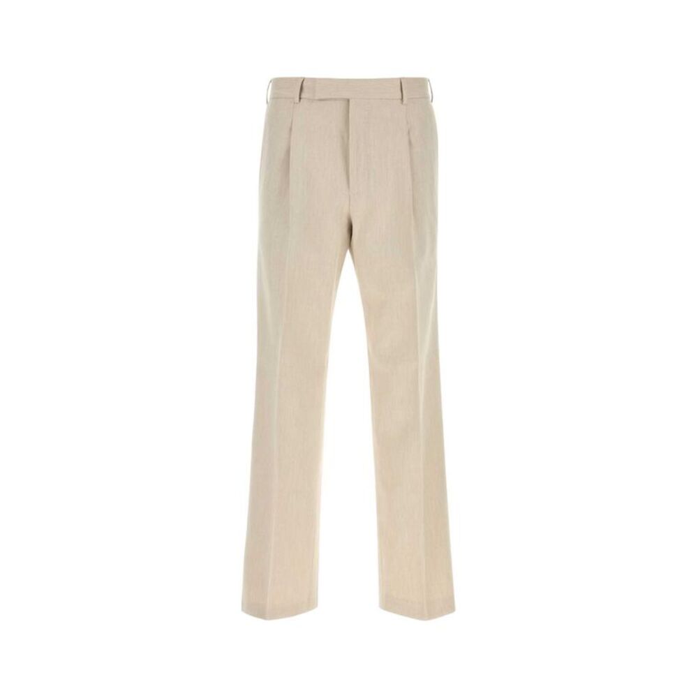 Pt Torino Men Sand Cotton Blend Pant